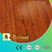 12.3mm HDF AC4 Handscraped Oak Laminated Wood Flooring